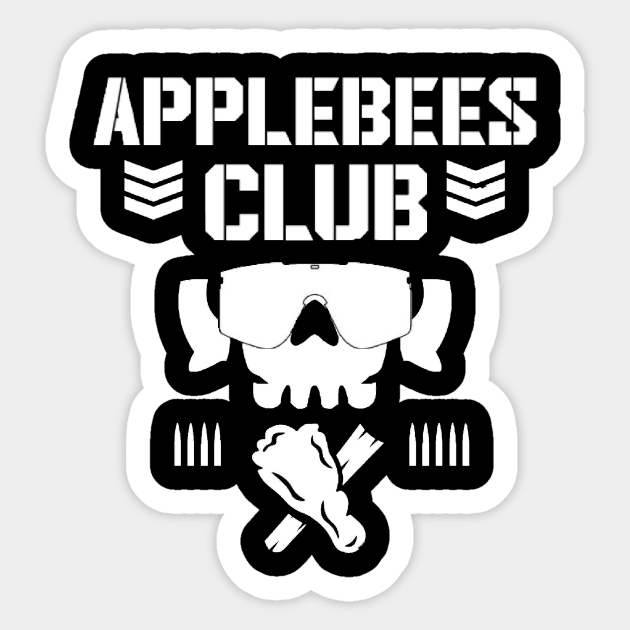 Applebees Club Chicken Wings Sticker by Saturday Night Special